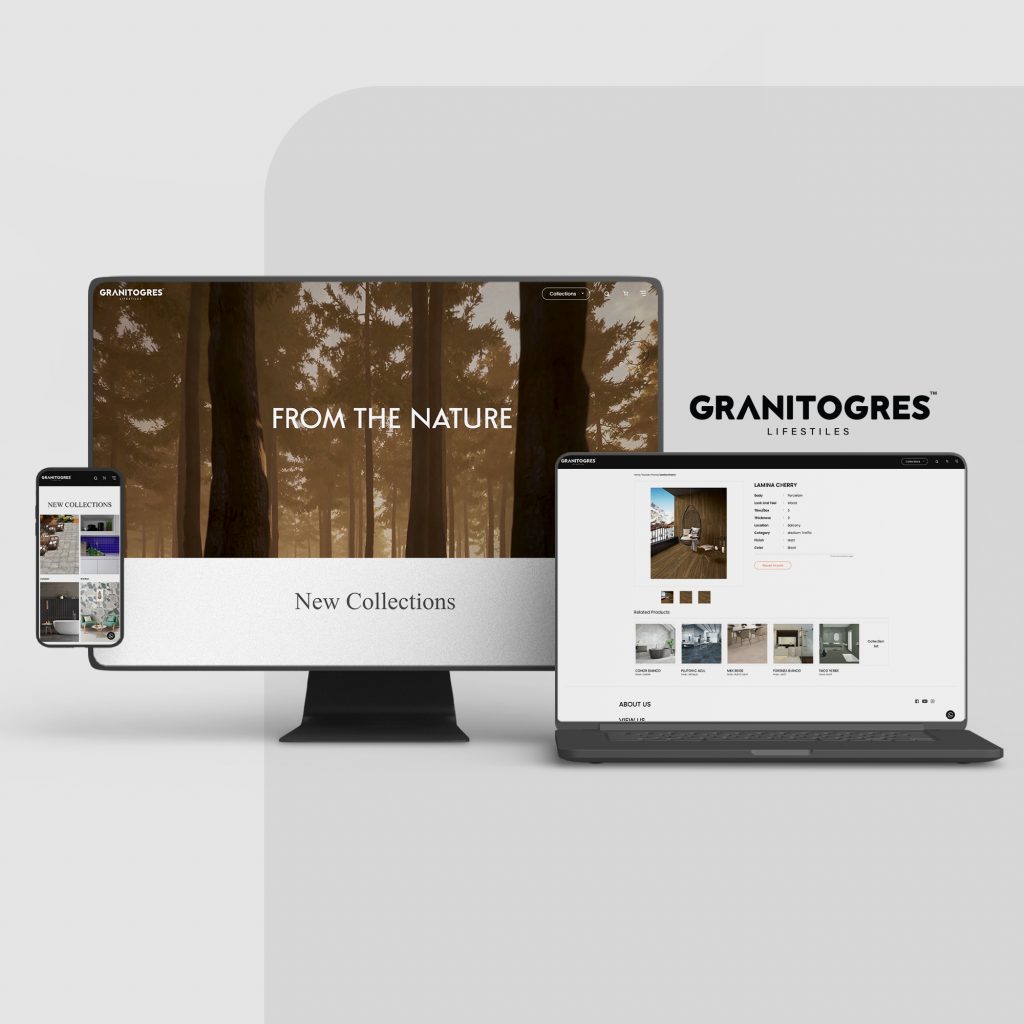 granitogres website project